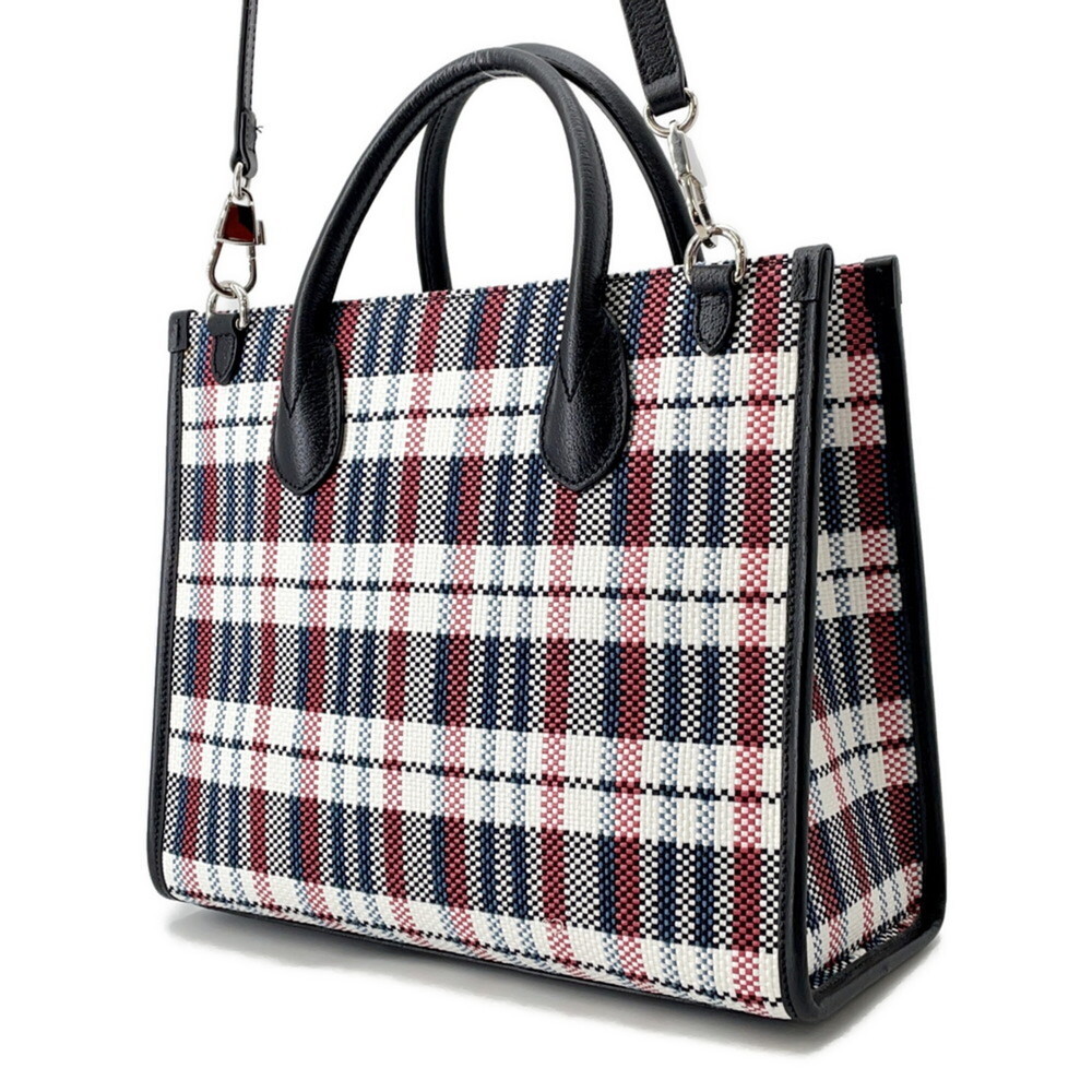 Gucci Embroidered Tote Bag 659983 GUCCI 2-Way Shoulder Check - Picture 2 of 16